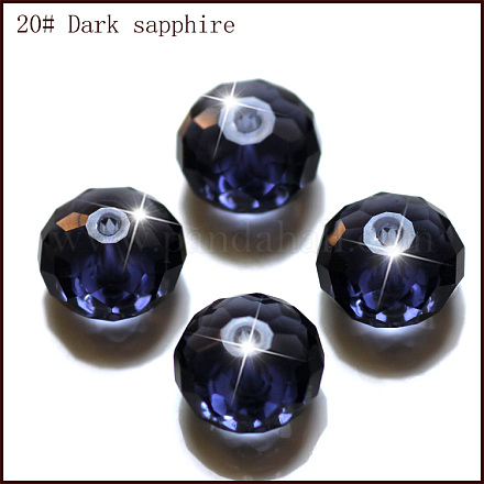Perles d'imitation cristal autrichien SWAR-F068-6x8mm-20-1