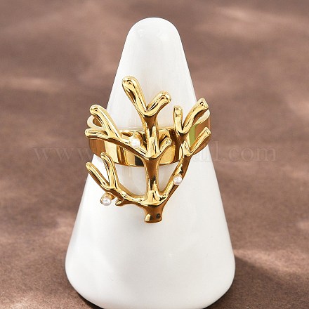 Кольца-манжеты из нержавеющей стали 304 RJEW-D327-01G-1