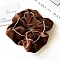 Velvet Hair Accessories, Hair Ties for Girls or Women, Scrunchie/Scrunchy Hair Ties, Camel, 150mm