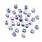 Transparent Acrylic Beads, Imitation Gemstone Beads, Cube, Plum, 4.5x4.5x4.5mm, Hole: 1.7mm