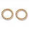 304 Stainless Steel Linking Rings, Golden, 21x3mm, Inner Diameter: 15mm