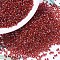 MIYUKI Delica Beads, Cylinder, Japanese Seed Beads, 11/0, Transparent Inside Colours Rainbow, (DB0295) Lined Red AB, 1.3x1.6mm, Hole: 0.8mm, about 100000pcs/500g
