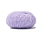 Polyester Yarn, for Weaving, Knitting & Crochet, Lilac, 1~2mm, about 218.72 Yards(200m)/Skein