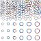 UNICRAFTALE About 180Pcs 6 Sizes Rainbow Color 304 Stainless Steel Open Jump Rings Round Ring Inner Diameter 2.5~7mm Open Jump Rings Metal Rings for Bracelet Necklace Jewlery Making