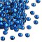 Preciosa® Crystal Hotfix Flatback Stones, Czech Crystal, Round(438 11 612 Chaton Rose VIVA 12 ®), 60310 Capri Blue, SS8(2.3~2.5mm)