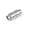 304 Stainless Steel Magnetic Clasps, Column, Stainless Steel Color, 23x10mm, Hole: 6.5mm