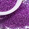 MIYUKI Delica Beads, Cylinder, Japanese Seed Beads, 11/0, (DB0422) Galvanized Fuschia, 1.3x1.6mm, Hole: 0.8mm, about 2000pcs/bottle, 10g/bottle