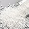 TOHO 11/0 Round Beads, Japanese Seed Beads, (401) Opaque AB White, 2.2mm, Hole: 0.8mm, about 50000pcs/pound