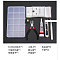 DIY Jewelry Tool Sets, with Steel Jewelry Pliers, Brass Assistant Tool, Glue, Scissor, Display Cards and Bags, Mixed Color, 19x10.2x2.2cm