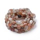 Bracelets en perles extensibles multi-pierres de lune naturelles X-BJEW-K213-C14-2