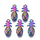 Ciondoli in lega color arcobaleno con placcatura a cremagliera PALLOY-S180-325-1