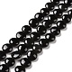 Natural Obsidian Beads Strands G-C238-21A-1