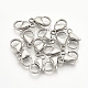 304 Stainless Steel Lobster Claw Clasps X-STAS-T029-15-1