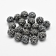Handmade Polymer Clay Rhinestone Beads RB-L030-18A-10mm-1