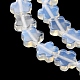 Нити бусин из опалит/натуральная картинная яшма/голубая пятнистая яшма/индийский агат/далматинская яшма/унакит/клубничный кварц G-B138-C01-01-5