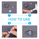 Unicraftale DIY Finger Rings Making Kits STAS-UN0016-27B-5