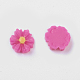 Cabochons de fleur en résine mélangée X-CRES-B3029-M-2