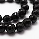 Natural Black Onyx Beads Strands G-D840-22-10mm-3