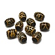 Tibetan Style dZi Beads TDZI-D010-02E-06-1