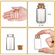 Botellas de vidrio frasco de vidrio X-AJEW-H004-4-4