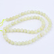 Chapelets de perles en jaspe à pois verts naturels G-Q462-8mm-40-2