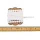 Abs plástico imitación perla guirnalda de hebra AJEW-TA0016-08-7