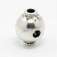3-Hole Tibetan Style Alloy Buddha Beads PALLOY-N0053-B-01AS-1