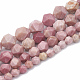 Chapelets de perles en rhodonite naturelle G-S332-8mm-007-2