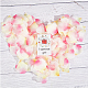 Gorgecraft 5000 pz rosa intenso petalo di rosa di seta spuri petali di fiori artificiali petalo di stoffa per San Valentino anniversario matrimonio corridoio centrotavola tavolo coriandoli bomboniere decorazione della casa DIY-WH0399-60-5