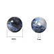 Olycraft 200 шт. 8 мм натуральные синие каменные бусины содалитовые бусины круглые свободные бусины из драгоценных камней энергетический камень для браслета ожерелья изготовление ювелирных изделий G-OC0001-24-4