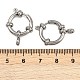 Застежки-кольца из нержавеющей стали 304 STAS-B095-02P-03-3