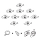 Unicraftale 304 Stainless Steel Snap Clasps STAS-UN0009-06P-6
