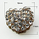 Abalorios de resina de Diamante de imitación RESI-D011-3J-1
