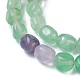 Natural Fluorite Beads Strands G-I222-14-3