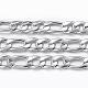 304 Stainless Steel Figaro Chains CHS-H009-13P-1