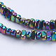 Chapelets de perles en hématite synthétique sans magnétiques G-J382-2x4x2mm-A-3