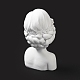 Girl Bust Resin Necklace Display Stands ODIS-A012-05A-4