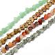 Natural & Synthetic Mixed Gemstone Beads Strands G-T013-01-1