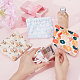 CRASPIRE 4pcs 4 style Mini Pocket Cosmetic Bag Small Printed Make up Bag Waterproof Self Closing Mixed Patterns Travel Squeeze Top Storage Pouch Makeup Bags Purse for Lipstick Key Coin Earphones AJEW-CP0005-39-3