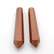 Synthetic Goldstone  Pointed Beads G-J175-04-1