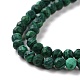 Synthetic Malachite Beads Strands G-H273-01C-4