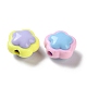 Perle acriliche opache bicolore SACR-I005-08B-2