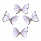 Décoration artisanale d'ailes en tissu polyester bicolore FIND-S322-012A-04-1