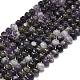 Природный аметист нитей бисера G-P573-B04-01-2