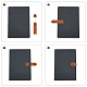 Givenny-eu 8 set 8 couleurs boucle en cuir bricolage fait à la main FIND-GN0001-30-4