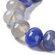 Chapelets de perles d'agate naturelle G-G021-03A-04-4