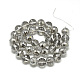 Chapelets de perles en verre électroplaqué X-EGLA-S166-20mm-07-2