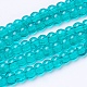 Crackle Glass Beads Strands X-CCG-Q001-4mm-15-2