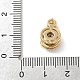 Вращающиеся латунные подвески с микропаве из кубических цирконий KK-K305-17G-3