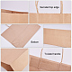 取っ手付きクラフト紙袋  茶色の紙袋  バリーウッド  42x13x31cm  8個/セット CARB-BC0001-01-5